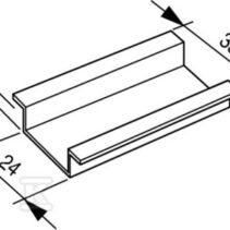 TS35X15 SZYNA MONTAŻOWA 35X15MM