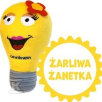 NARZĘDZIAKI MASKOTKA ŻARÓWKA ŻANETKA