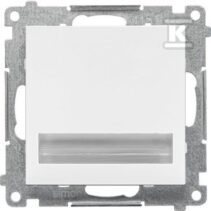 OPR.LED 230V B3100 BIAŁY MAT SIMON55