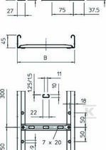 LG 420 NS 3 FS DRABINA KABLOWA LG 45/200