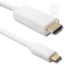 PRZEWÓD USB 3.1C/HDMI A 1M