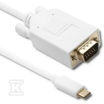 PRZEWÓD USB 3.1C/VGA 1M