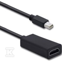 MINI DISPLAYPORT V1.1 MĘSKI HDMIA 0.2M