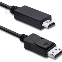 DISPLAYPORT V1.2 MĘSKI HDMI MĘSKI 1M