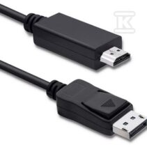 DISPLAYPORT V1.1 MĘSKI HDMI MĘSKI 2M