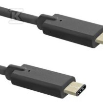 KABEL USB 3.1C MĘSKI USB 3.1C MĘSKI 1M