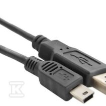 KABEL USB A MĘSKI MINI USB B MĘSKI 1.8