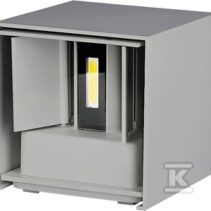 KINKIET LED VT-759 6W 3000K SZARY KW.