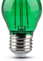 ŻAR.LED VT-2132 2W G45 ZIELONY E27