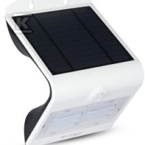 KINKIET SOLARNY LED VT-768 BIAŁY