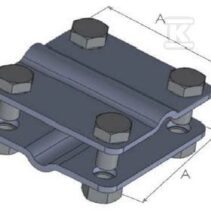 ZŁĄCZE KRZYŻOWE UNIWERSALNE(DWIE PŁY