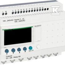 ZELIO L.12WE_D/8WY_P 240VAC RTC/LCD