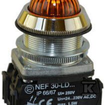 LAMP.NEF30LDS/24V-230V ŻÓŁTA