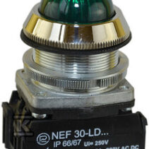 NEF30LDS/24V-230V-ZIELONA LAMPKA