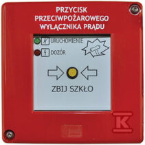 W0-PPWP-A D1/2K XY ZC PRZYCISK PPOŻ