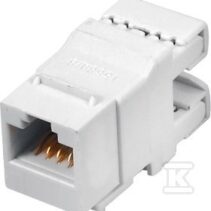 GNIAZDO KEYSTONE RJ45 UTP KAT. 6