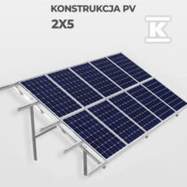 KONSTRUKCJA W-V2G2-25° 5KW PANEL 500W