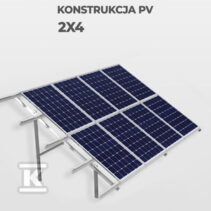 KONSTRUKCJA W-V2G2-25° 4KW PANEL 500W