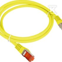 PATCH-CORD S/FTP KAT.6A LSOH 0.5M ŻÓŁ