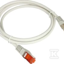 PATCH-CORD F/UTP KAT.6 PVC 0.25M SZARY A