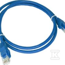 PATCH-CORD U/UTP KAT.5E PVC 0.25M NIEBIE