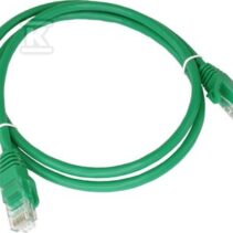 PATCH-CORD U/UTP KAT.5E PVC 0.25M ZIELON