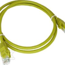 PATCH-CORD U/UTP KAT.6A LSOH 0.5M ŻÓŁ