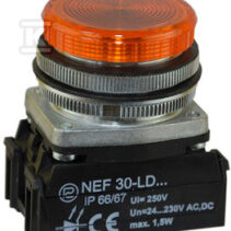 LAMP.NEF30LDB 24V-230V ŻÓŁTA