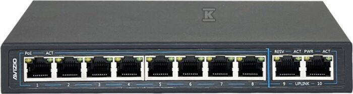 SWITCH 8XRJ45 POE+ 2XRJ45 (MAX 96W) GB