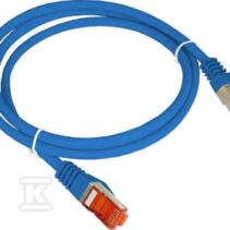 PATCH-CORD S/FTP KAT.6A LSOH 1.0M NIEBIE