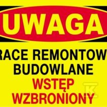 UWAGA PRACE REMO-BUDOWL.WSTĘP WZBR-TABL