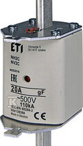 WKŁADKA NH2/WT-2C GF 20A/500V