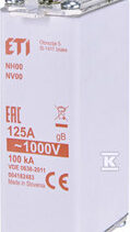 WKŁADKA NH00 GB 85/63A/1000V