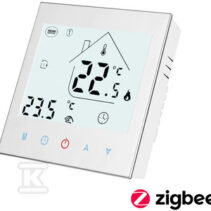 TERMO.PROG.HD-T1000.W Z/ZIGBEE 3.0-BIAŁ