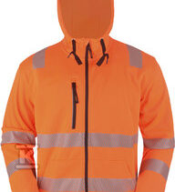 BLUZA HI-VI (FLUO) POMARAŃCZOWA XXL