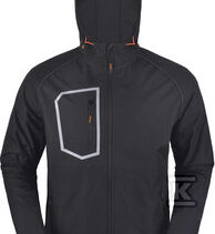 LEKKA KURTKA SOFTSHELL CZARNA XXL